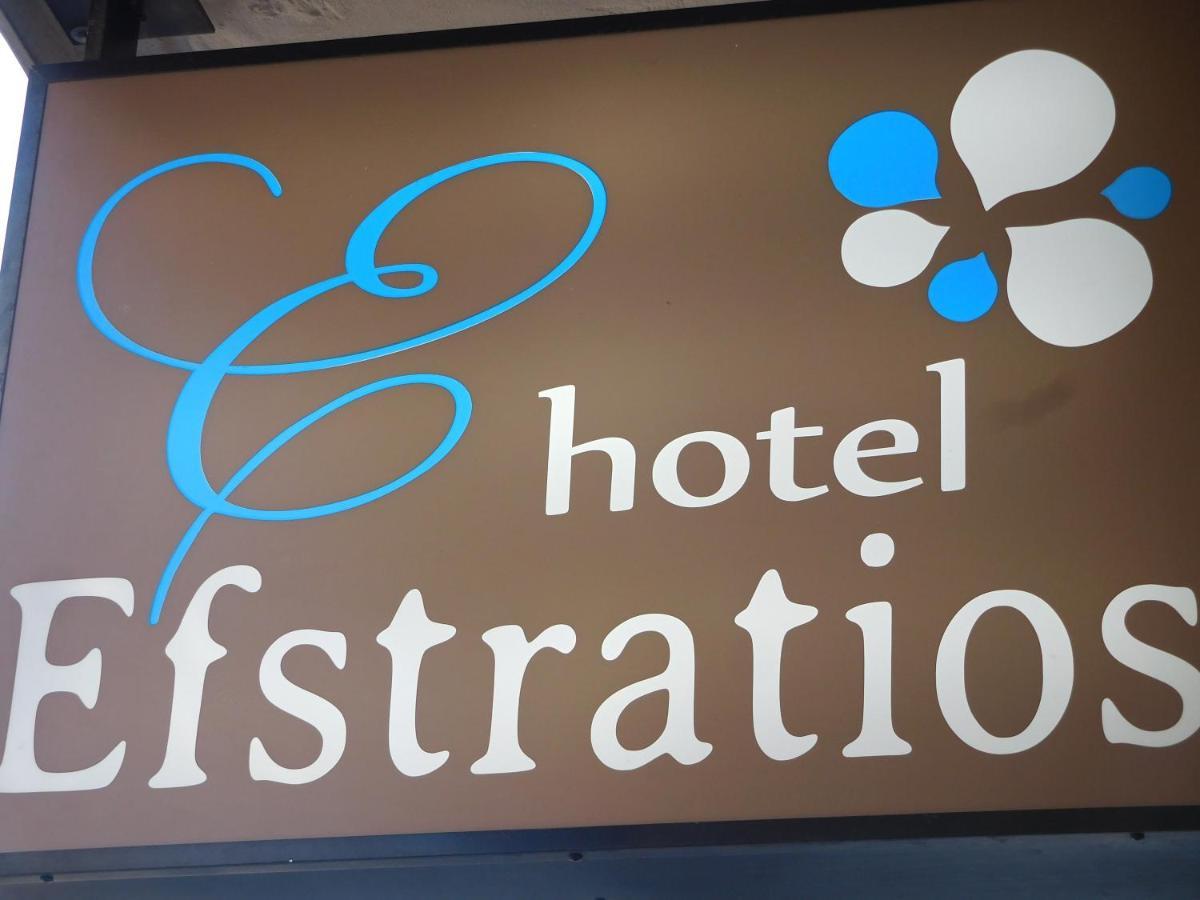 Efstratios Hotel Loutra Aidhipsou Exteriör bild